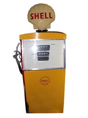 Shawcraft Beckmaster Shell Petrol Pump Replica - 6