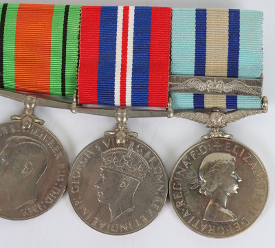 Royal Observer Corps Long Service Medal Group of Five - 3