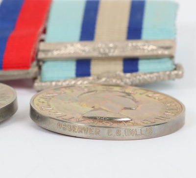 Royal Observer Corps Long Service Medal Group of Five - 7