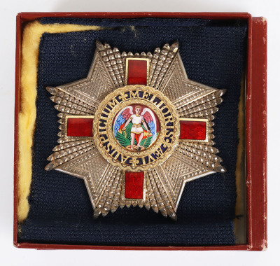 Breast Star for the Knight Commander of the Most Distinguished Order of St. Michael and St. George KCMG