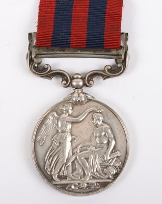 An Interesting Hazara Campaign India General Service Medal to a Soldier in the Northumberland Fusiliers Who Was Reduced in Rank Twice - 5