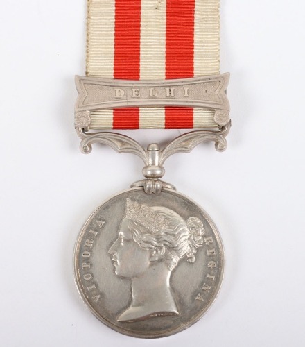 Indian Mutiny Medal to the 61st (South Gloucestershire) Regiment for the Capture of Delhi