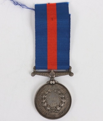 Victorian New Zealand War Medal to an Officer in the Second Waikato Regiment - 2