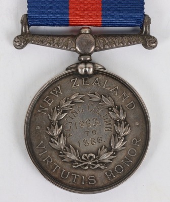 Victorian New Zealand War Medal to an Officer in the Second Waikato Regiment - 3