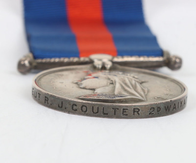 Victorian New Zealand War Medal to an Officer in the Second Waikato Regiment - 4