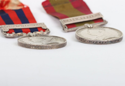 Victorian Afghanistan & India Campaign Medal Pair to the Rifle Brigade - 5