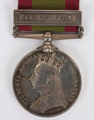 Victorian Afghanistan Campaign Medal to the 81st (Loyal Lincoln Volunteers) Regiment of Foot - 2