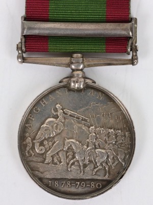 Victorian Afghanistan Campaign Medal to the 81st (Loyal Lincoln Volunteers) Regiment of Foot - 4