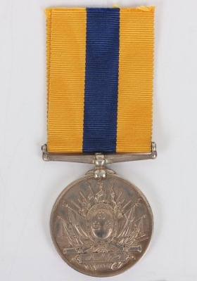 A Khedives Sudan Medal to the North Staffordshire Regiment