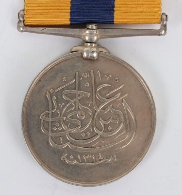 A Khedives Sudan Medal to the North Staffordshire Regiment - 4