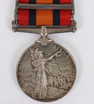 Queens South Africa Medal to the 1st Battalion Leicestershire Regiment - 3