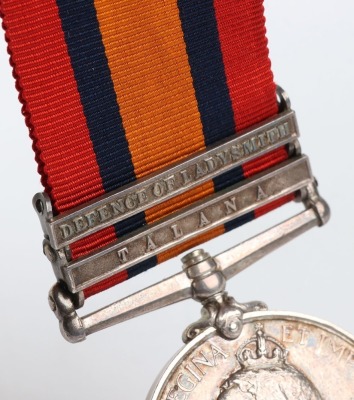 Queens South Africa Medal to the 1st Battalion Leicestershire Regiment - 4