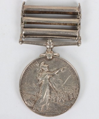 Queens South Africa Medal to the 7th (Leicestershire) Company Imperial Yeomanry - 4