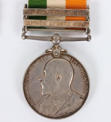 Boer War Medal Pair to the Railway Pioneer Regiment - 3