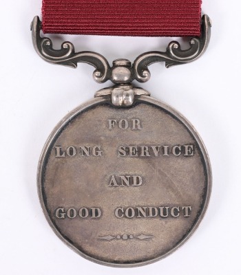 Sole Entitlement Victorian Army Long Service & Good Conduct Medal to the Royal Engineers - 4