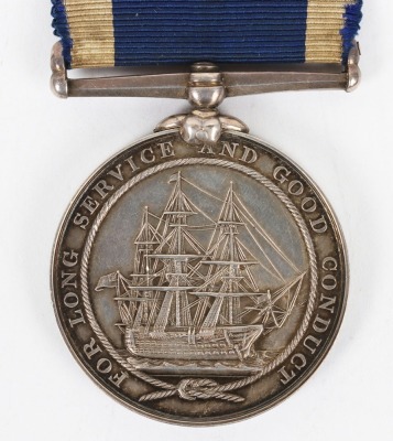 Victorian Naval Long Service & Good Conduct Medal to the Royal Marines - 4