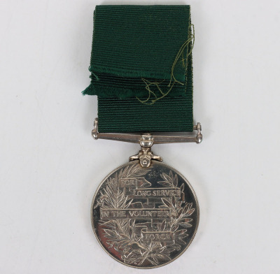 Edwardian Volunteer Long Service Medal to the 1st Volunteer Battalion Northamptonshire Regiment - 3