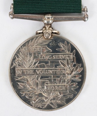 Edwardian Volunteer Long Service Medal to the 1st Volunteer Battalion Northamptonshire Regiment - 4