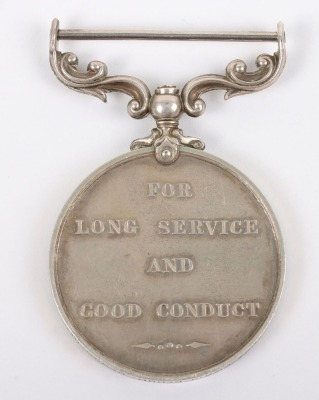 Edward VII Army Long Service and Good Conduct Medal to a Drummer in the Devon Regiment - 4