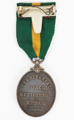 Territorial Force Efficiency Medal to the South Nottinghamshire Hussars - 3