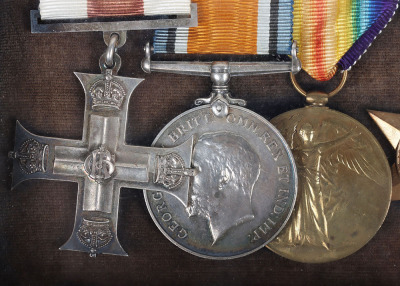 Great War Beaumont Hamel Military Cross Medal Group of Six to an Officer in the Oxfordshire and Buckinghamshire Light Infantry, Who Despite Being Wounded Stayed at his Post for Two Days - 2