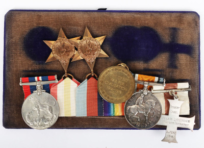 Great War Beaumont Hamel Military Cross Medal Group of Six to an Officer in the Oxfordshire and Buckinghamshire Light Infantry, Who Despite Being Wounded Stayed at his Post for Two Days - 9