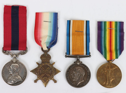 A Good Western Front Distinguished Conduct Medal Group of Four to 12th Battalion Duke of Cambridge’s Own Middlesex Regiment