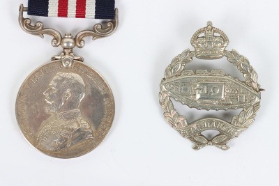 Great War Military Medal to the Tank Corps - 2