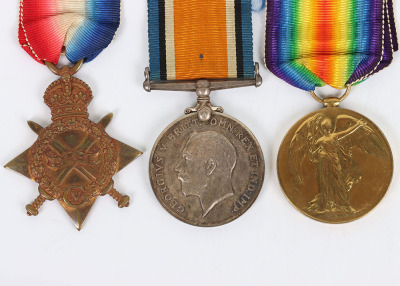 Great War 1914-15 Star Medal Trio to the Northamptonshire Yeomanry - 2