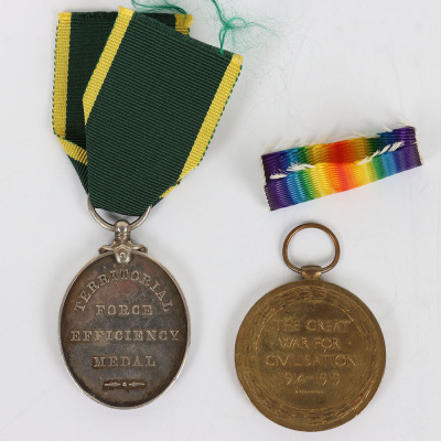 A Territorial Long Service Medal Pair to the Royal Army Medical Corps - 3