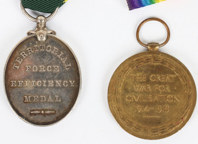 A Territorial Long Service Medal Pair to the Royal Army Medical Corps - 4