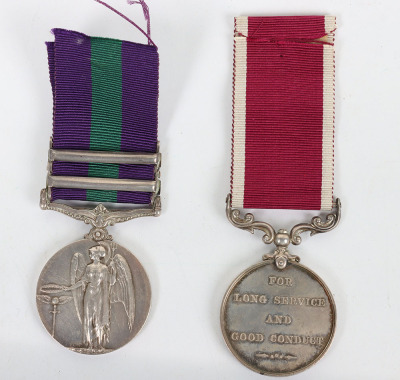 Interwar Period Long Service Multiple Campaign Pair of Medals to the Tank Corps - 3