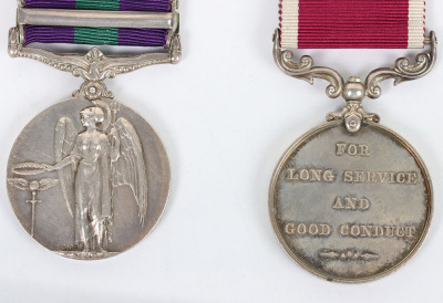 Interwar Period Long Service Multiple Campaign Pair of Medals to the Tank Corps - 4