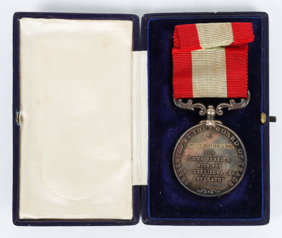 George V Rocket Apparatus Volunteer Long Service Medal - 2