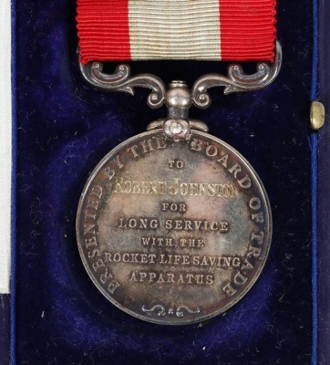 George V Rocket Apparatus Volunteer Long Service Medal - 3