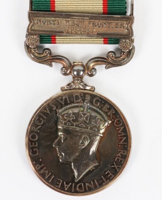 George VI India General Service Medal to the Northamptonshire Regiment