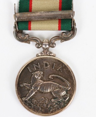 George VI India General Service Medal to the Northamptonshire Regiment - 3