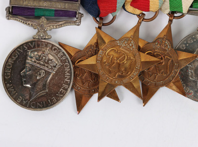 A Pre-War Palestine Territorial Long Service Medal Group of Eight to a Soldier in the Royal West Kent Regiment Who Was Wounded During the Second World War - 2