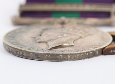 A Pre-War Palestine Territorial Long Service Medal Group of Eight to a Soldier in the Royal West Kent Regiment Who Was Wounded During the Second World War - 8