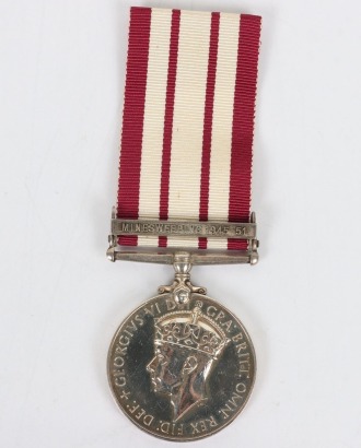 Naval General Service Medal to a Cook for Minesweeping Operations after the Second World War