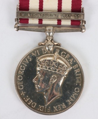 Naval General Service Medal to a Cook for Minesweeping Operations after the Second World War - 2