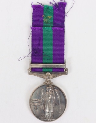 George VI General Service Medal to British Police Constable Serving in the Palestine Police - 3