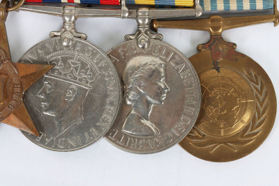 An Unusual Royal Navy Medal Group of Six for Service in the Second World War and Korean War to a Canteen Manager - 3