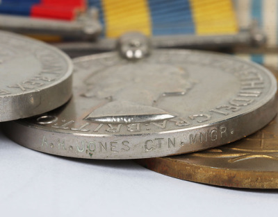 An Unusual Royal Navy Medal Group of Six for Service in the Second World War and Korean War to a Canteen Manager - 7