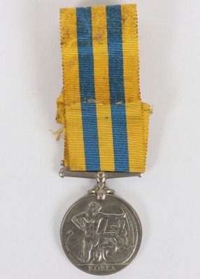 EIIR Korean War Medal to the Royal Army Medical Corps - 4