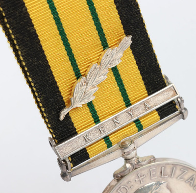 EIIR Africa General Service Medal for the Mau Mau Rebellion - 6