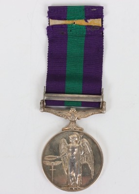 EIIR General Service Medal to the Royal Armoured Corps for Service in the 1956 Suez Emergency - 3