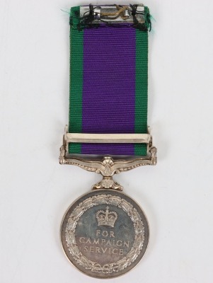 EIIR General Service Medal to the 9/12th Lancers for Service in Northern Ireland - 3