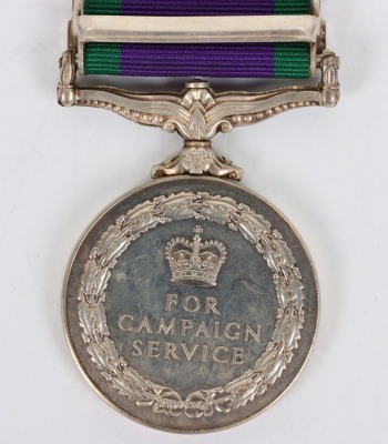 EIIR General Service Medal to the 9/12th Lancers for Service in Northern Ireland - 4