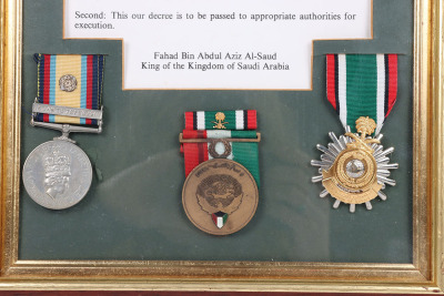 Operation Desert Storm, the First Gulf War Medal Group of Three Royal Electrical & Mechanical Engineers - 6